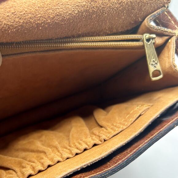 Patricia Nash Brown Leather Shoulder Bag - Picture 9 of 11